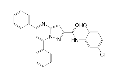 N-(5-chloro-2-hydroxyphenyl)-5,7-diphenylpyrazolo[1,5-a]pyrimidine-2-carboxamide