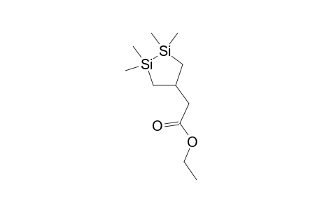 3-(ETHOXYCARBONYL)-METHYL-1,1,2,2-TETRAMETHYL-1,2-DISILACYCLOPENTANE