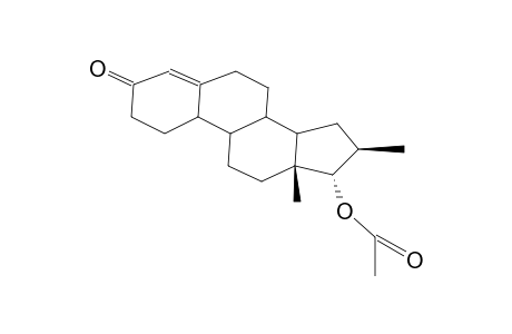 17A-ACETOXY-16B-METHYL-3-OXO-4,5-DEHYDROSTEROIDE