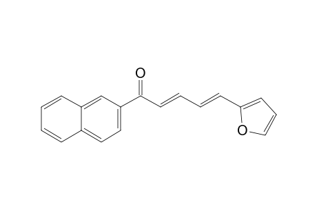 (2E,4E)-5-(2-furanyl)-1-(2-naphthalenyl)-1-penta-2,4-dienone