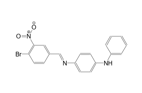 1,4-benzenediamine, N~1~-[(E)-(4-bromo-3-nitrophenyl)methylidene]-N~4~-phenyl-