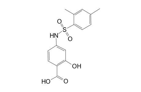 4-[(2,4-dimethylbenzene)sulfonamido]-2-hydroxybenzoic acid