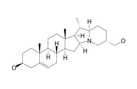 CAMTSCHATCANIDINE=(22R,25S-SOLANID-5-ENE-3-BETA,27-DIOL)