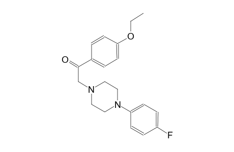 ethanone, 1-(4-ethoxyphenyl)-2-[4-(4-fluorophenyl)-1-piperazinyl]-