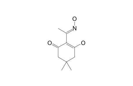3-HYDROXY-2-[1-(HYDROXYIMINO)-ETHYL]-5,5-DIMETHYLCYClOHEX-2-ENONE