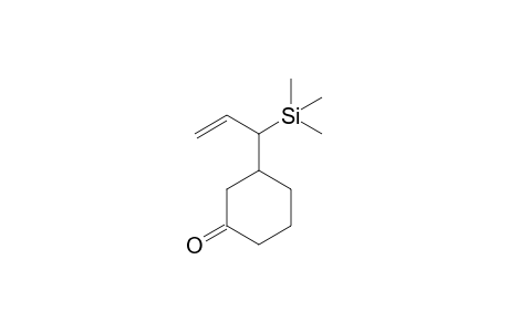 3-(1-Trimethylsilylprop-2-enyl)cyclohexanone