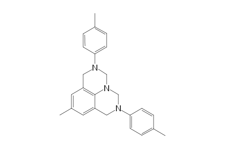 2,3,6,7-Tetrahydro-9-methyl-2,6-di-p-tolyl-1H,5H-pyrimido[5m6,1-ij]quinazoline