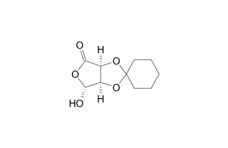 Spiro[cyclohexane-1,2'-furo[3,4-d][1,3]dioxol]-4'(3'aH)-one, dihydro-6'-hydroxy-, [3'aR-(3'a.alpha.,6'.alpha.,6'a.alpha.)]-