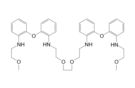 Bis[2,2'-bis(N,N'-methoxyethylamino)diphenyl] ether