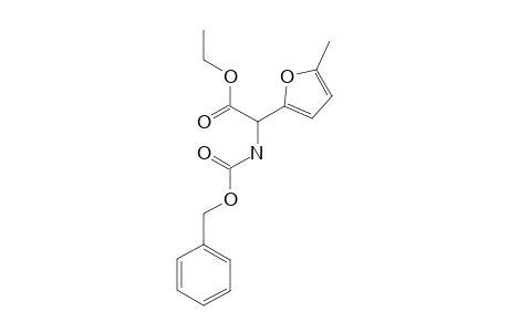 BENZYLOXYCARBONYLAMINO-(5-METHYL-FURAN-2-YL)-ACETIC-ACID-ETHYLESTER