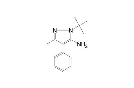 1H-pyrazol-5-amine, 1-(1,1-dimethylethyl)-3-methyl-4-phenyl-