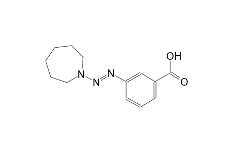 3-[(E)-1-Azepanyldiazenyl]benzoic acid