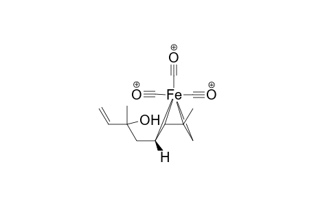 (5E)-Tricarbonyl[(5,8-.eta.4)-3,7-dimethylocta-1,5,7-trien-3-ol]iron(0)