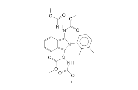 Isoindole, 1,3-bis(hydrazinedicarboxylic acid, dimethyl ester)-2-(2,3-dimethylphenyl)-