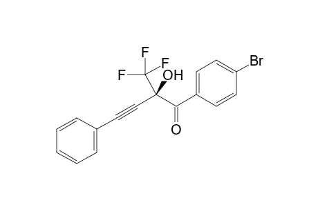 (R)-1-(4-bromophenyl)-2-hydroxy-4-phenyl-2-(trifluoromethyl)but-3-yn-1-one