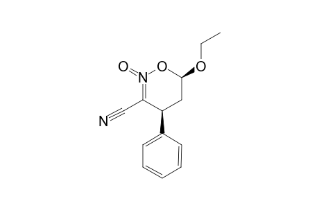 CIS-6-ETHOXY-4-PHENYL-5,6-DIHYDRO-4H-1,2-OXAZINE-3-CARBONITRILE-2-OXIDE
