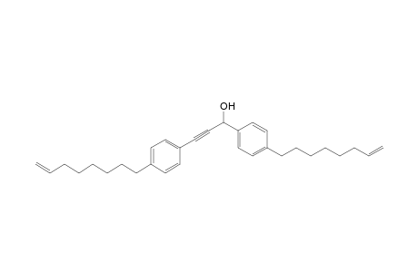 1,3-bis(4-oct-7-enylphenyl)-2-propyn-1-ol