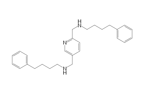 N,N'-Bis-(4-phenylbutyl)-pyridin-2,5-dimethanamine