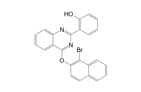 2-{4-[(1-bromo-2-naphthyl)oxy]-2-quinazolinyl}phenol