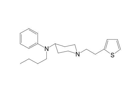 N-Butyl-N-phenyl-1-[2-(thiophen-2-yl)ethyl]piperidin-4-amine
