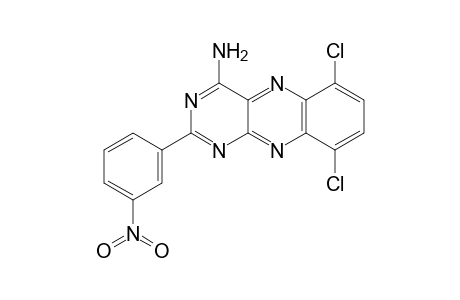 4-Amino-6,9-dichloro-2-(3-nitrophenyl)benzo[g]pteridine
