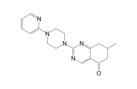5(6H)-quinazolinone, 7,8-dihydro-7-methyl-2-[4-(2-pyridinyl)-1-piperazinyl]-