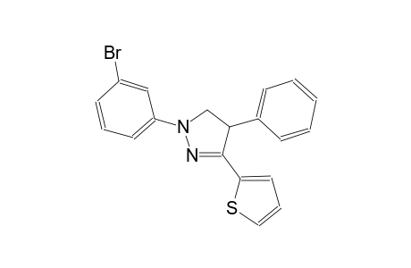 1-(3-bromophenyl)-4-phenyl-3-(2-thienyl)-4,5-dihydro-1H-pyrazole