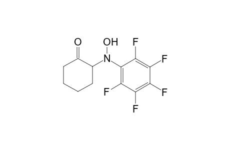 2-N-Pentafluorophenylhydroxylaminocyclohexanone