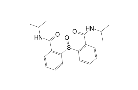 Benzamide, 2,2'-sulfinylbis[N-(1-methylethyl)-