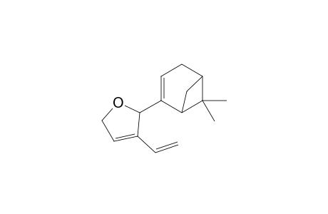2-(6,6-Dimethylbicyclo[3.1.1]hept-2-en-2-yl)-3-vinyl-2,5-dihydrofuran