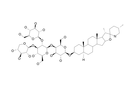 TAMATINE;TOMATIDINE-3-O-BETA-LYCOTETRAOSIDE