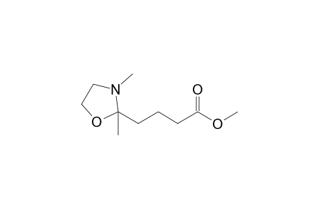 1,3-Oxazolidine-2-butanoic acid, 2,3-dimethyl-, methyl ester