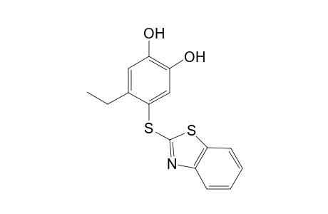 4-(benzo[d]thiazol-2'-ylthio)-5-ethylbenzene-1,2-diol