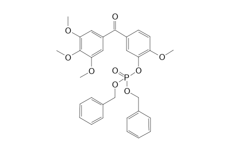 3-(O-Dibenzylphosphoryl)phenstatin