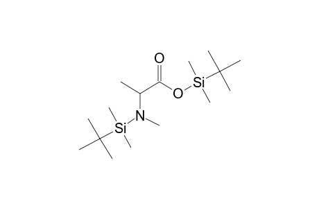 tert-Butyl(dimethyl)silyl 2-[[tert-butyl(dimethyl)silyl](methyl)amino]propanoate
