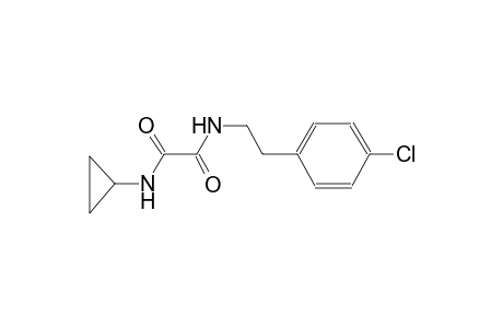 Oxamide, N-[2-(4-chlorophenyl)ethyl]-N'-cyclopropyl-