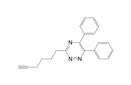 5,6-Diphenyl-3-(5-hexynyl)-1,2,4-triazine
