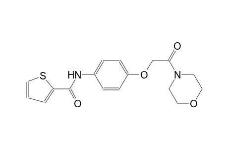 N-(4-[2-(4-Morpholinyl)-2-oxoethoxy]phenyl)-2-thiophenecarboxamide