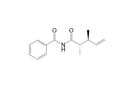 N-((2S,3S)-2,3-Dimethyl-pent-4-enoyl)-benzamide