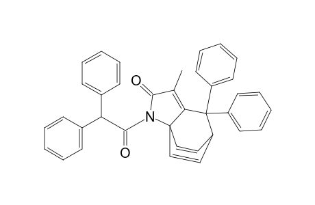 5,7a-Etheno-7aH-indol-2(1H)-one, 1-(diphenylacetyl)-4,5-dihydro-3-methyl-4,4-diphenyl-