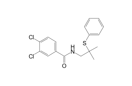 N-(2-Methyl-2-phenylthiopropyl)-3,4-dichlorobenzamide