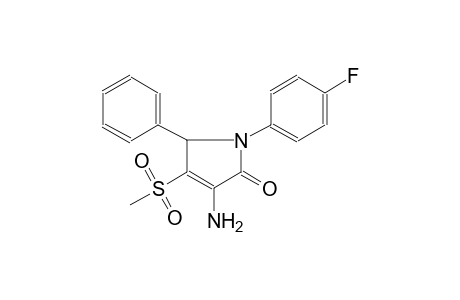 2H-pyrrol-2-one, 3-amino-1-(4-fluorophenyl)-1,5-dihydro-4-(methylsulfonyl)-5-phenyl-