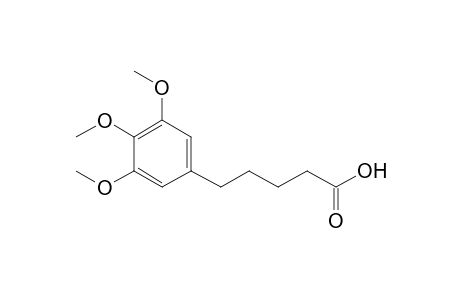 5-(3,4,5-trimethoxyphenyl)pentanoic acid