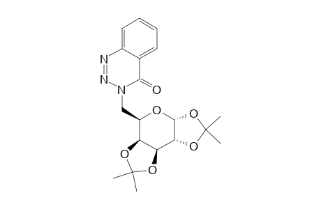 .alpha.-D-Galactopyranose, 6-deoxy-1,2:3,4-bis-O-(1-methylethylidene)-6-(4-oxo-1,2,3-benzotriazi n-3(4H)-yl)-