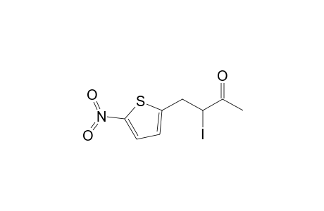 3-iodanyl-4-(5-nitrothiophen-2-yl)butan-2-one