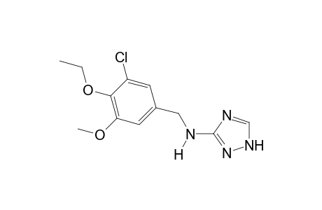 1H-1,2,4-Triazol-3-amine, N-[(3-chloro-4-ethoxy-5-methoxyphenyl)methyl]-
