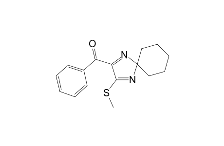 4-(Benzoyl)-5-methylthio-2,2-cyclopentamethyleneisoimidazole