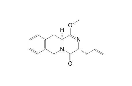 (3R,11aS)-1-methoxy-3-prop-2-enyl-3,6,11,11a-tetrahydropyrazino[1,2-b]isoquinolin-4-one