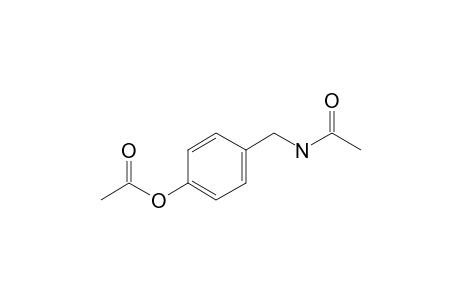 4-Hydroxybenzylamine, N,o-diacetyl-