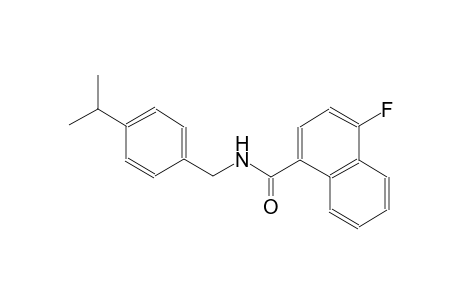 4-Fluoro-N-(4-isopropylbenzyl)-1-naphthamide